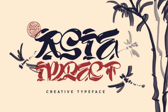 Asia Impact: A Unique Display Font for Creative Web Design