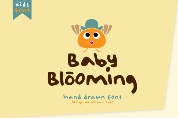 Baby Blooming Font: Joyful Typography for Kids Projects