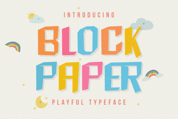 Block Paper Font: Bold Branding for Small Business