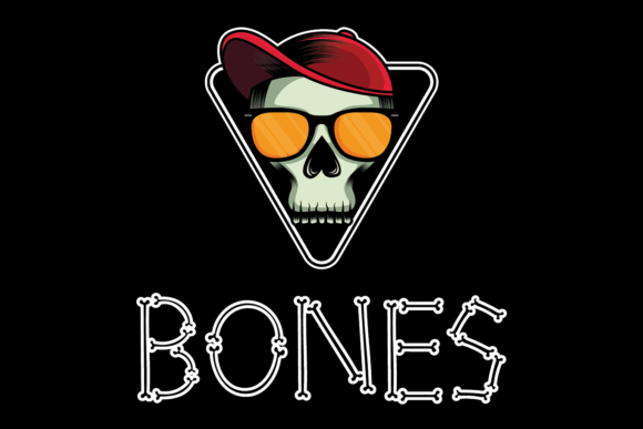 Bones: A Creepy and Cool Display Font for October Designs