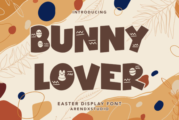 Bunny Lover: A Bold and Thick Display Font for Creative Projects