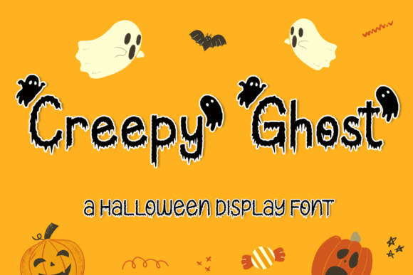 Creepy Ghost: A Spooky and Stylish Display Font for Your Brand