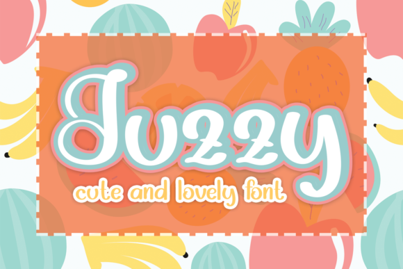 Discover Juzzy: A Versatile and Fun Display Font