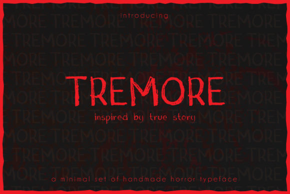 Discover Tremore: A Spooky and Stylish Font for Your Next Design
