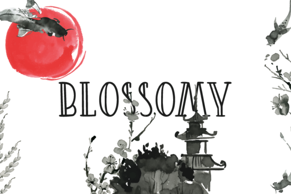 Discovering Blossomy: A Versatile Font for Creative Branding