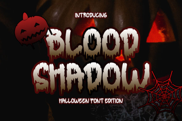 Enhance Your Brand with Blood Shadow Font