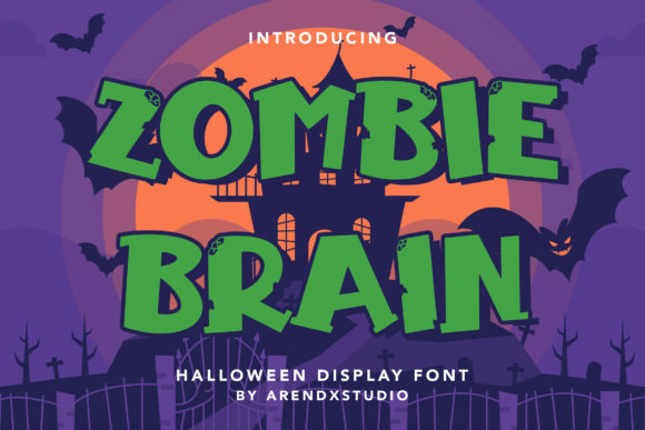Enhance Your Brand with the Spooky Charm of Zombie Brain Font