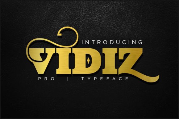 Enhance Your Brand with Vidiz Pro: A Bold Display Font