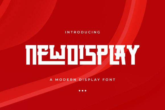 Enhance Your Creations with New Display Font