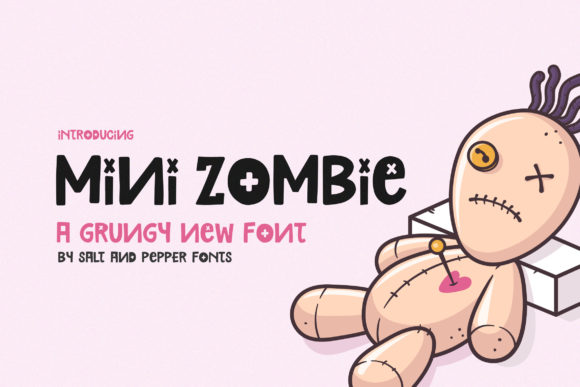 Enhance Your Web Design with Mini Zombie Font