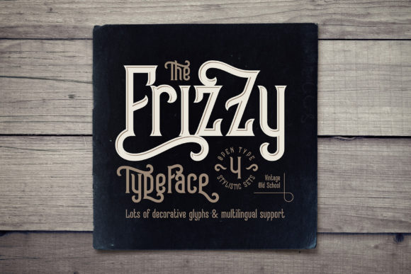 Frizzy: The Perfect Display Font for Crafters and Designers