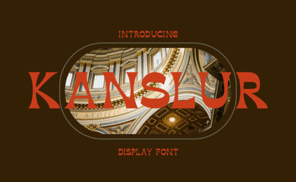 Kanslur: A Fun and Modern Display Font for Marketers