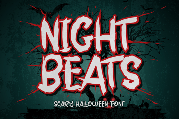 Night Beats: The Perfect Spooky Display Font for Crafters
