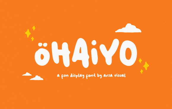 Ohaiyo Font: Playful Display Typography for Editorial Design