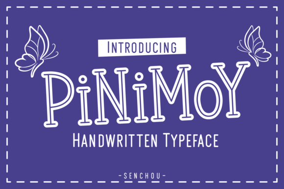 Pinimoy: The Fun and Cool Display Font for Creative Campaigns