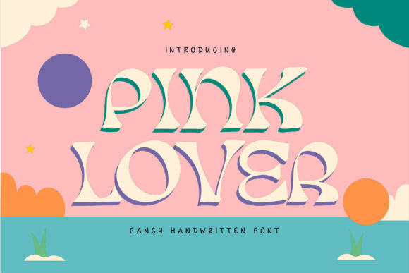 Pink Lover: A Whimsical Display Font for Creative Campaigns