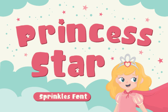 Princess Star: The Perfect Font for Engaging Children's Activities