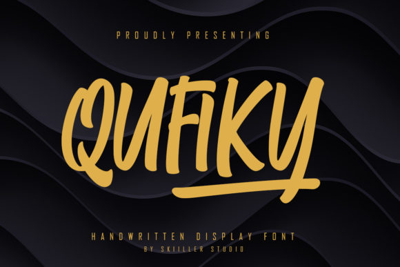 Qufiky: A Casual and Street Styled Display Font