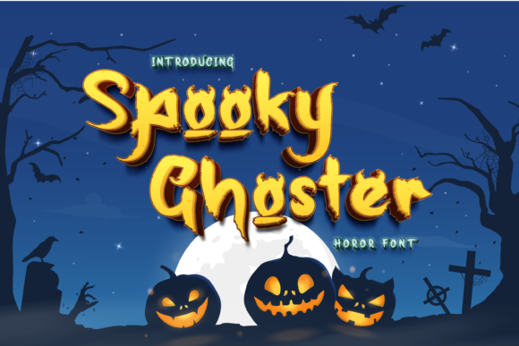 Spooky Ghoster: The Perfect Font for Halloween Campaigns
