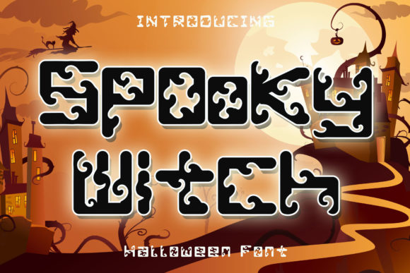 Spooky Witch: The Bold and Creepy Display Font for Your Brand