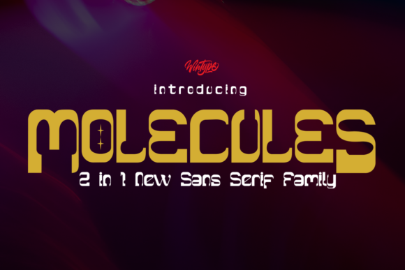 Transform Your Brand with Molecules, the Futuristic Display Font