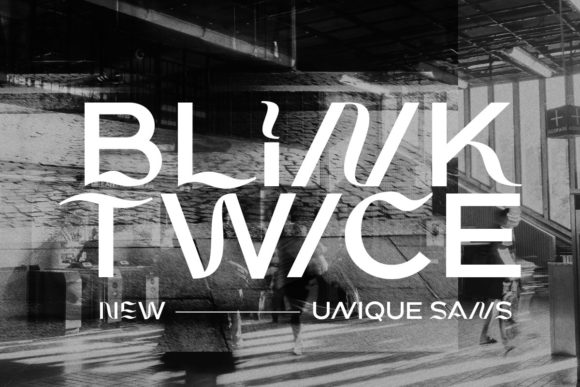 Unleash Creativity with Blink Twice Font