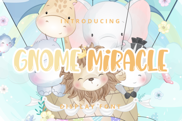 Unleash Creativity with Gnome Miracle Font