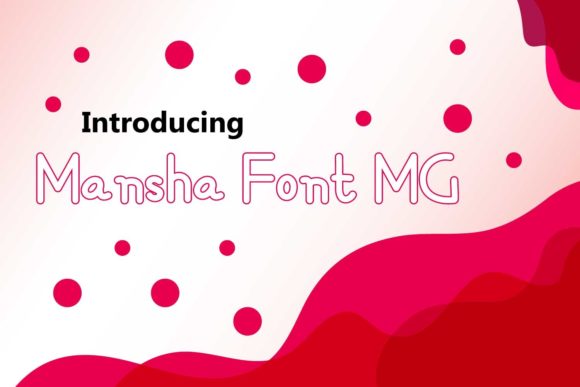 Unleash Creativity with Mansha MG: A Versatile Display Font