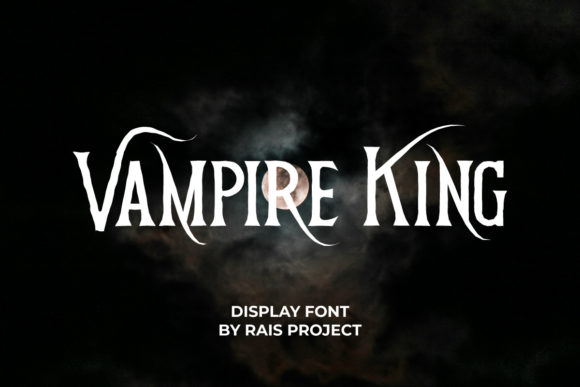 Vampire King: The Ultimate Creepy Display Font