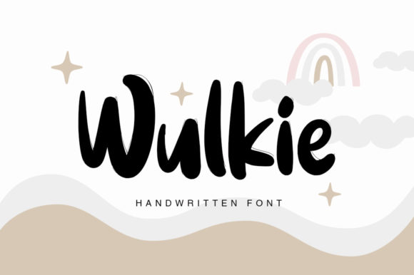 Wulkie: A Cool and Casual Display Font for Web Design